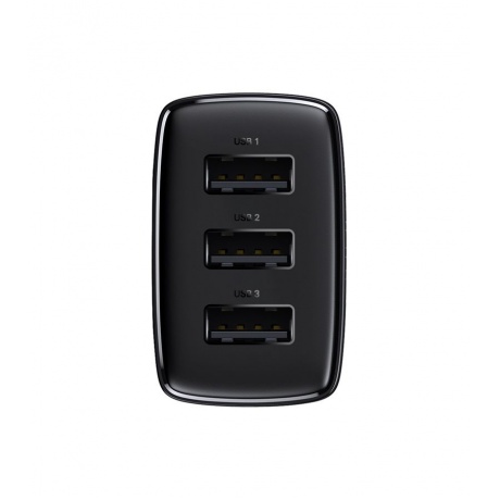 Сетевое зарядное устройство Baseus Compact 17W EU Black (CCXJ020101) - фото 3