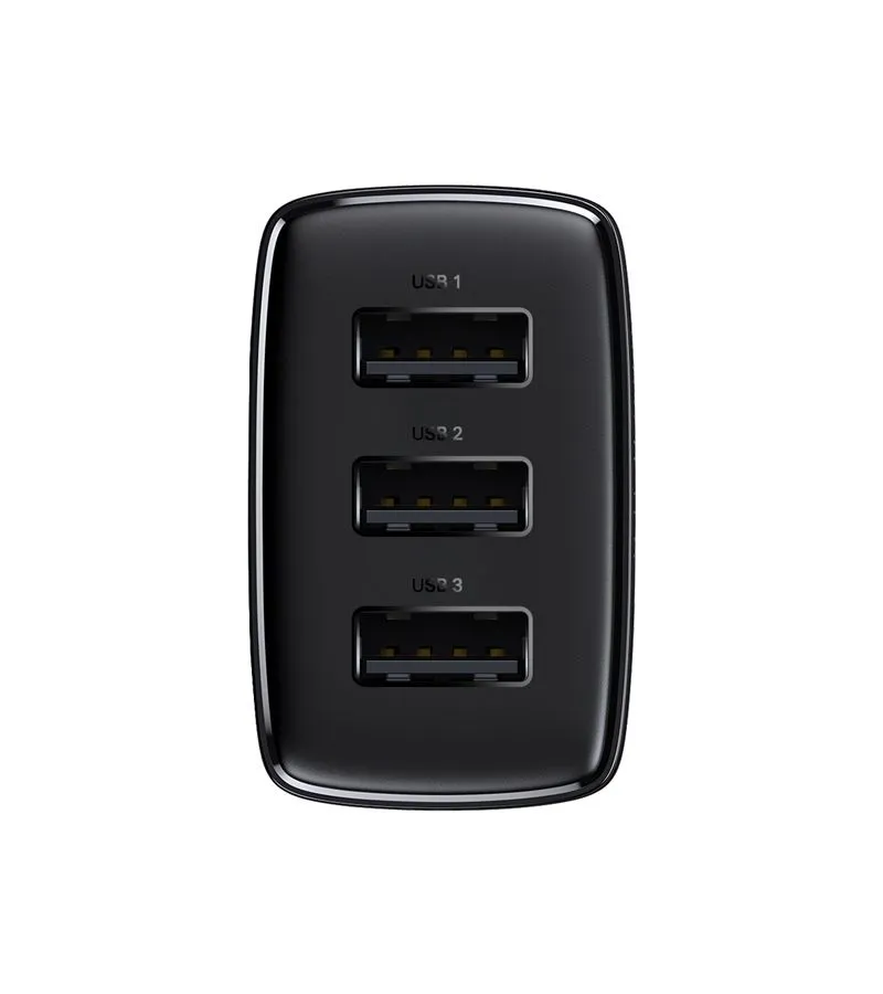 Сетевое зарядное устройство Baseus Compact 17W EU Black (CCXJ020101) - фото 3