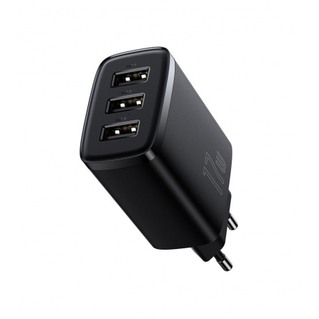 Сетевое зарядное устройство Baseus Compact 17W EU Black (CCXJ020101) - фото 4