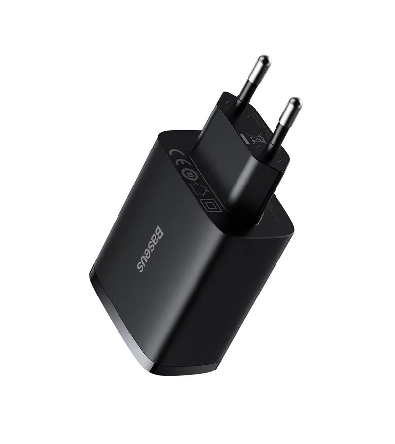 Сетевое зарядное устройство Baseus Compact 17W EU Black (CCXJ020101) - фото 5