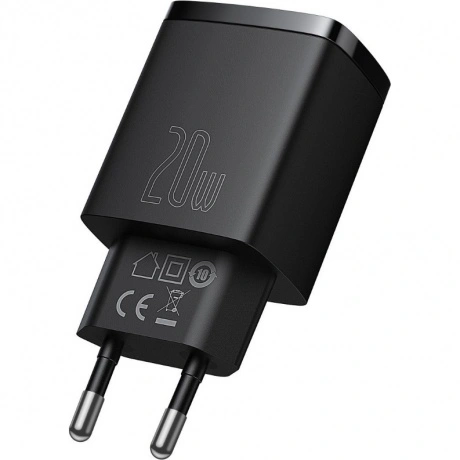 Сетевое зарядное устройство Baseus Compact 20W Black (CCXJ-B01)