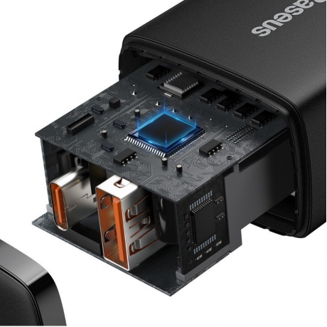 Сетевое зарядное устройство Baseus Compact 20W Black (CCXJ-B01) - фото 5