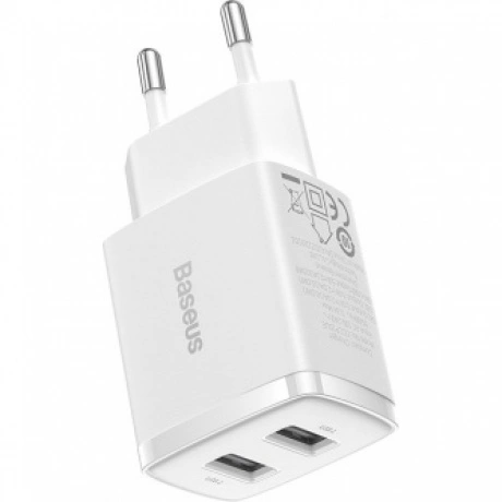 Сетевое зарядное устройство Baseus Compact Charger CCCP10UE Whit...