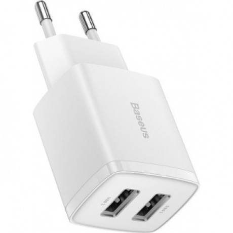 Сетевое зарядное устройство Baseus Compact Charger CCCP10UE White (CCXJ010202) - фото 3