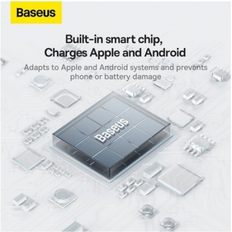 Сетевое зарядное устройство Baseus Compact Charger CCCP10UE White (CCXJ010202) - фото 8