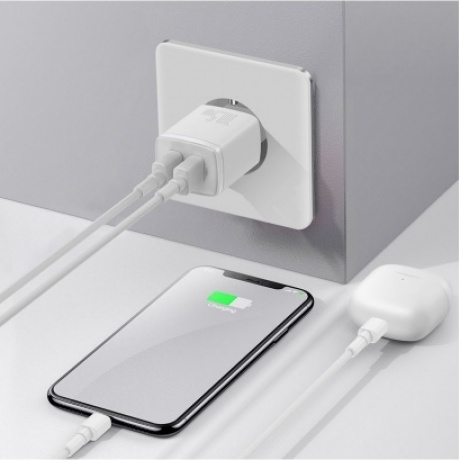 Сетевое зарядное устройство Baseus Compact Charger CCCP10UE White (CCXJ010202) - фото 9