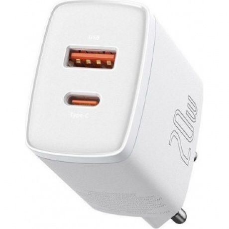Сетевое зарядное устройство Baseus Compact White (CCXJ-B02) - фото 1