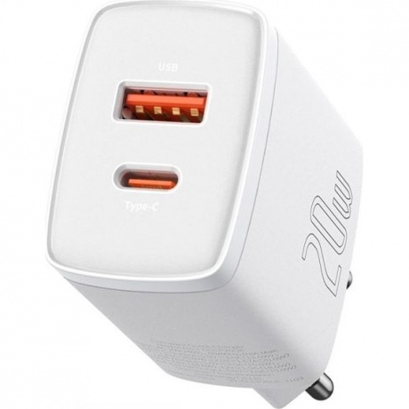 Сетевое зарядное устройство Baseus Compact White (CCXJ-B02) - фото 12