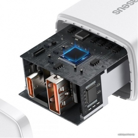 Сетевое зарядное устройство Baseus Compact White (CCXJ-B02) - фото 16