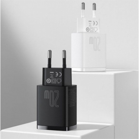 Сетевое зарядное устройство Baseus Compact White (CCXJ-B02) - фото 4
