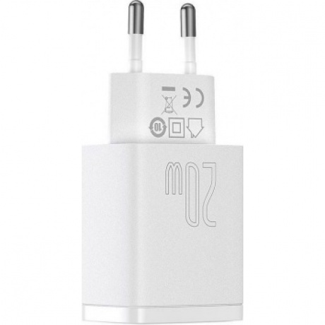 Сетевое зарядное устройство Baseus Compact White (CCXJ-B02) - фото 5