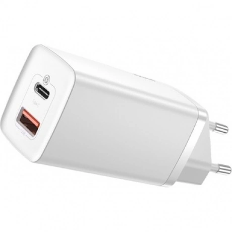 Сетевое зарядное устройство Baseus GaN2 Lite 65W White (CCGAN2L-...