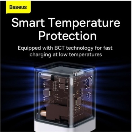 Сетевое зарядное устройство Baseus GAN3 30W EU White (CCGN0101020) - фото 15