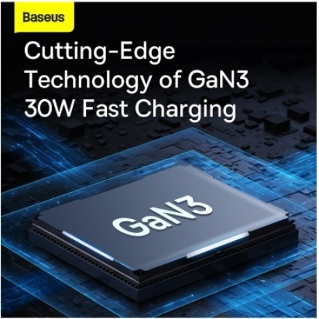 Сетевое зарядное устройство Baseus GAN3 30W EU White (CCGN0101020) - фото 16