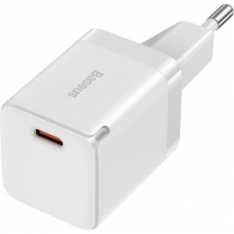 Сетевое зарядное устройство Baseus GAN3 30W EU White (CCGN0101020) - фото 3