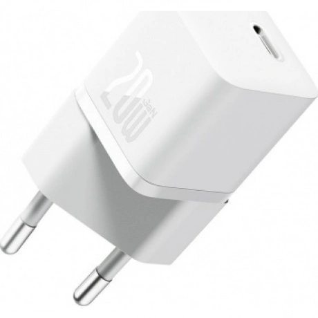 Сетевое зарядное устройство Baseus GaN5 20W EU White (CCGN050102...