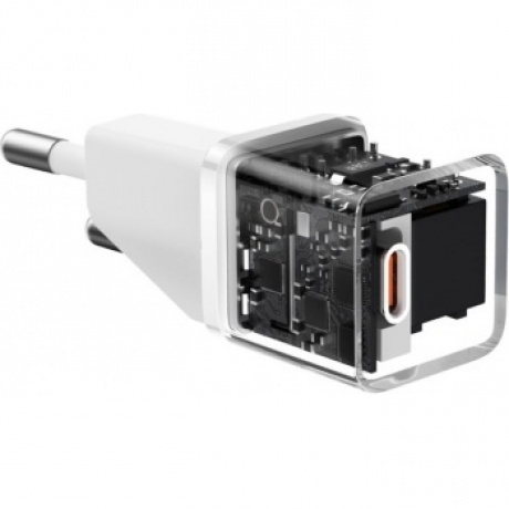 Сетевое зарядное устройство Baseus GaN5 20W EU White (CCGN050102) - фото 11