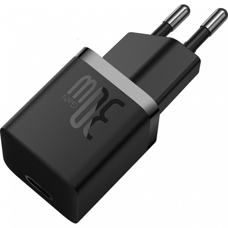 Сетевое зарядное устройство Baseus GaN5 30W Black (CCGN070401) - фото 4