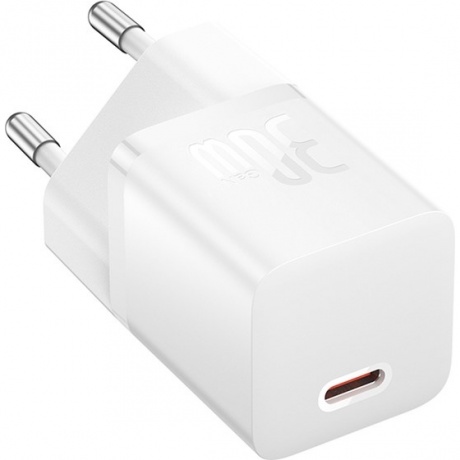 Сетевое зарядное устройство Baseus GaN5 30W White (CCGN070502) - фото 2
