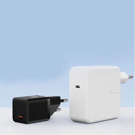Сетевое зарядное устройство Baseus GaN5 30W White (CCGN070502) - фото 6