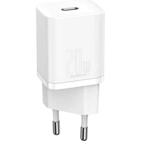 Сетевое зарядное устройство Baseus Super Si 20W EU White (CCSUP-...