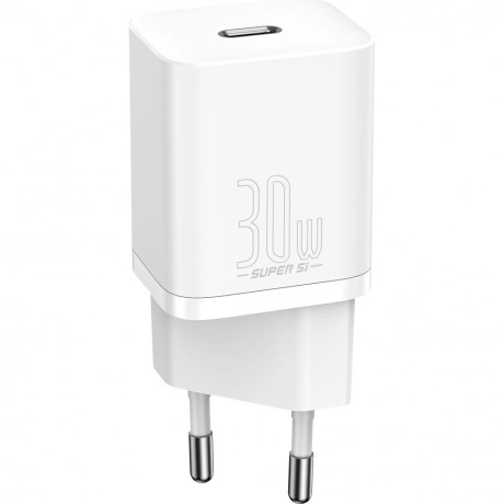 Сетевое зарядное устройство Baseus Super Si 30W EU White (CCSUP-...
