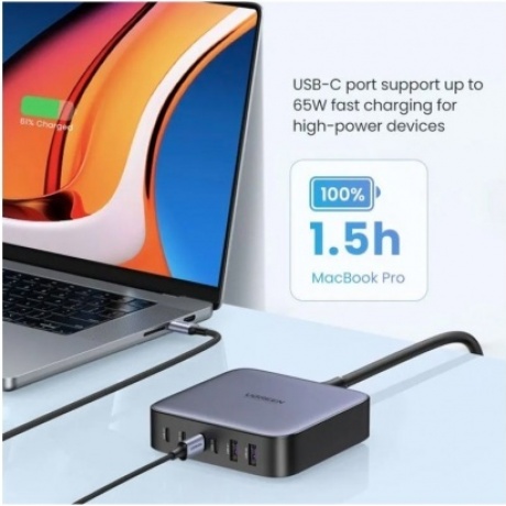 Сетевое зарядное устройство UGREEN CD271-40914 (40914) - фото 7