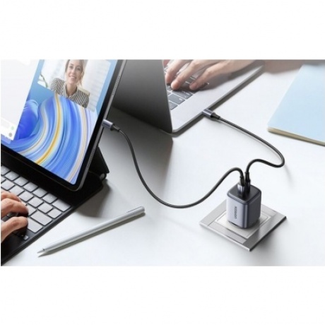 Сетевое зарядное устройство UGREEN CD294-90573 Space Gray (90573) - фото 4