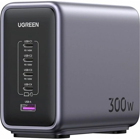 Сетевое зарядное устройство UGREEN CD333-90903B Nexode 300W GaN ...