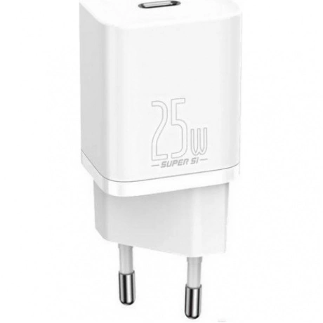 Сетевое зарядное устройство Baseus Super Si 25W EU White (CCSP02...