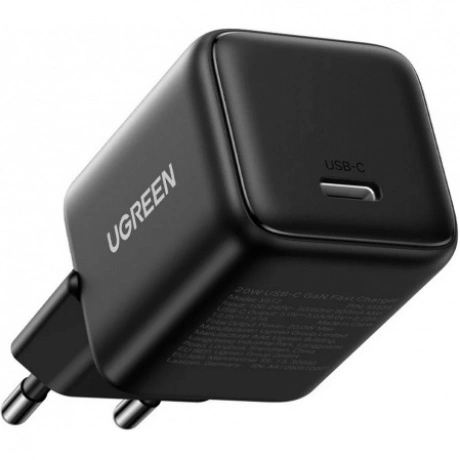 Сетевое зарядное устройство Ugreen X512 Black (55553)