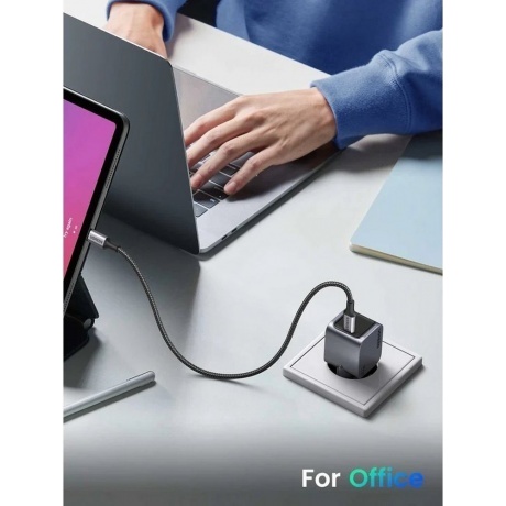 Сетевое зарядное устройство Ugreen X703 Space Gray (35006) - фото 4