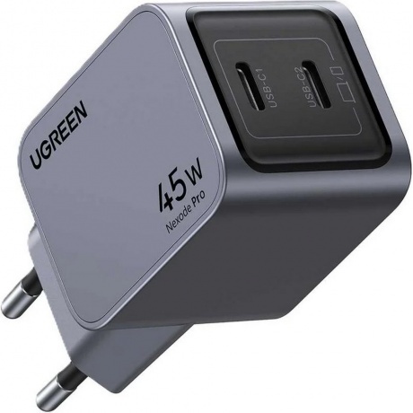 Сетевое зарядное устройство Ugreen X707 Space Gray (35008) - фото 1