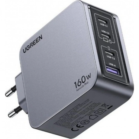 Сетевое зарядное устройство Ugreen X763 Space Gray (25877)