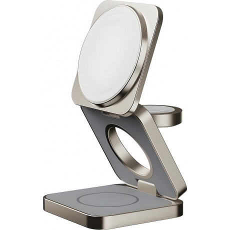 Беспроводное зарядное устройство Momax Q2.Mag Go Titanium (UD31L) - фото 1