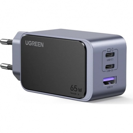 Сетевое зарядное устройство Ugreen X553 Space Gray (35042) - фото 1