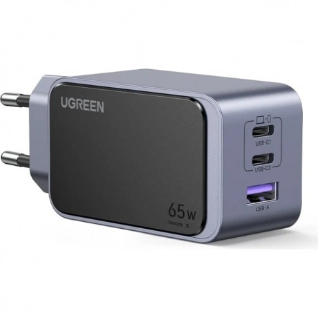 Сетевое зарядное устройство Ugreen X553 Space Gray (35042)