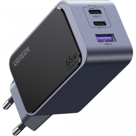 Сетевое зарядное устройство Ugreen X553 Space Gray (35042) - фото 2