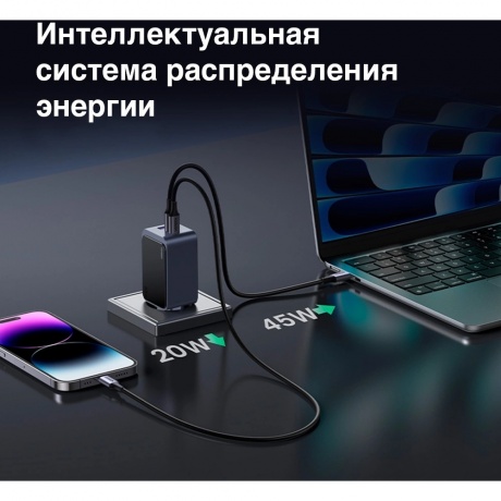 Сетевое зарядное устройство Ugreen X553 Space Gray (35042) - фото 8