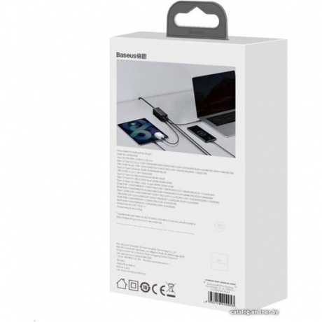 Сетевое зарядное устройство Baseus GaN3 Pro 100W Black (CCGP000101) - фото 8
