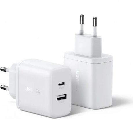 Сетевое зарядное устройство Ugreen X227 White (45310) - фото 1