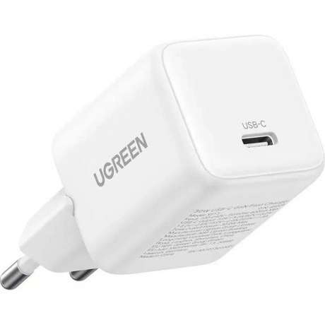 Сетевое зарядное устройство Ugreen X513 белый (65009) - фото 1