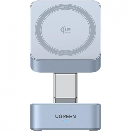 Беспроводное зарядное устройство Ugreen W752 Light Blue (55960B) - фото 4