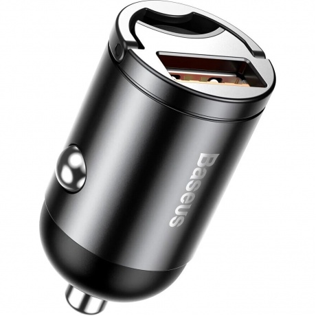 Автомобильное зарядное Baseus Tiny Star Mini Gray (VCHX-A0G) - фото 1