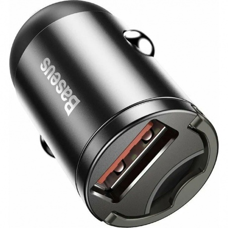 Автомобильное зарядное Baseus Tiny Star Mini Gray (VCHX-A0G) - фото 3