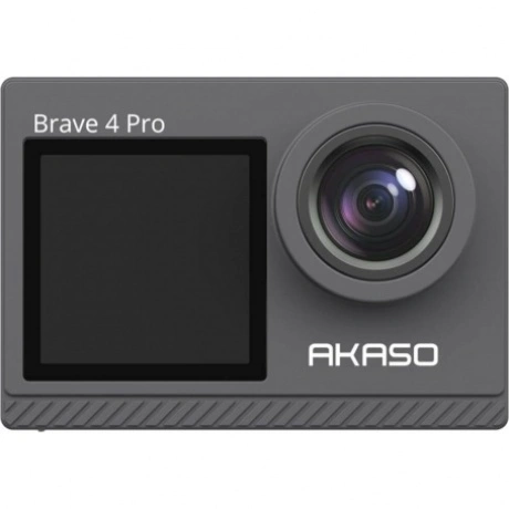Экшн-камера AKASO BRAVE 4 PRO серый.