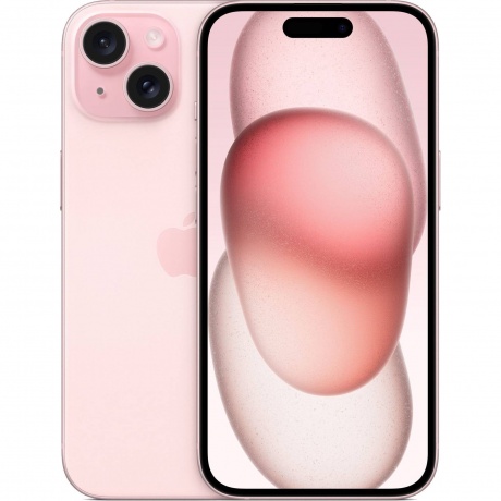 Смартфон Apple iPhone 15 128Gb (MTP13HN/A) Pink - фото 1