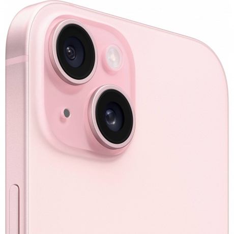Смартфон Apple iPhone 15 128Gb (MTP13HN/A) Pink - фото 5