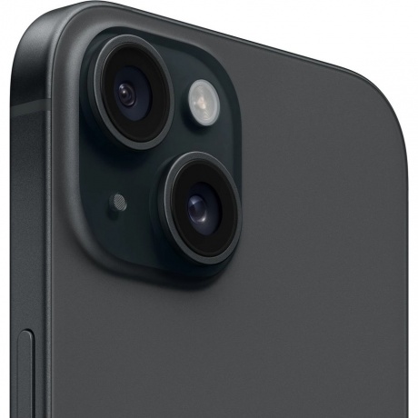 Смартфон Apple iPhone 15 256Gb (MTP63HN/A) Black - фото 6