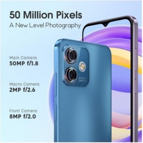 Смартфон Ulefone Note 16 Pro 8/128Gb Blue - фото 11